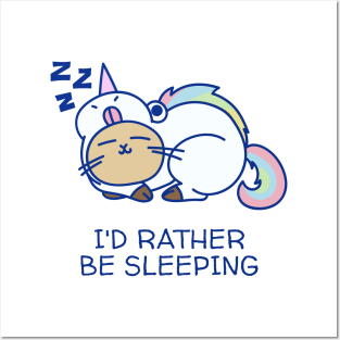 Unicorn - I'd rather be sleeping Posters and Art